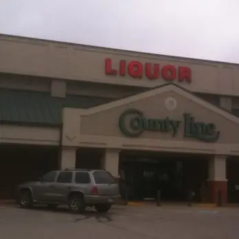 County Line Liquor Shop Front view